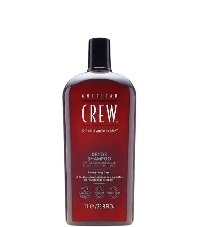 American Crew Detox Shampoo, 1000 ml.