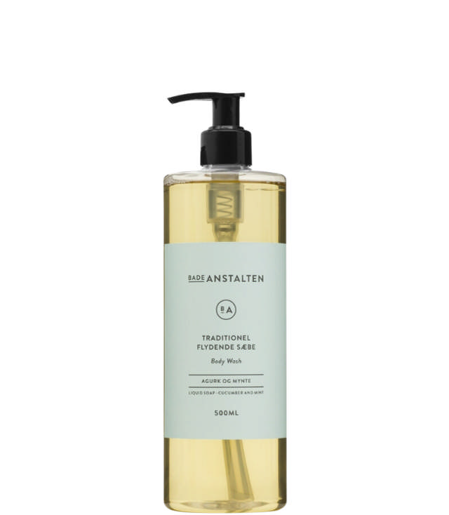 Badeanstalten Body Wash - Agurk og Mynte, 500 ml.