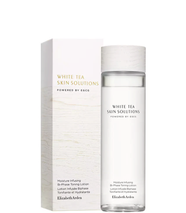 Elizabeth Arden White Tea Skin Solutions Bi-Phase Toning Lotion, 200 ml.