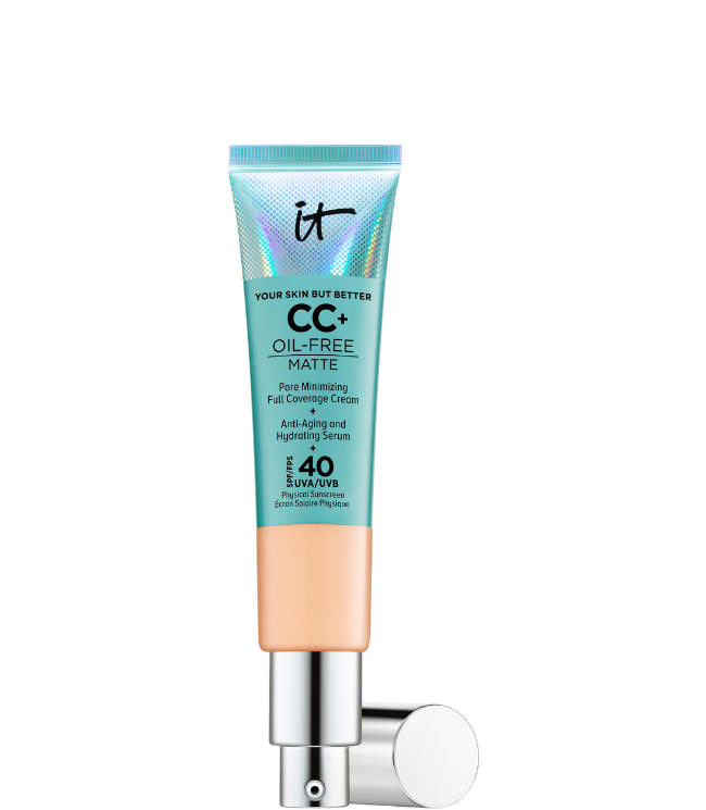 IT Cosmetics CC+ Cream Oil-Free Matte SPF40 Neutral Medium, 32 ml.