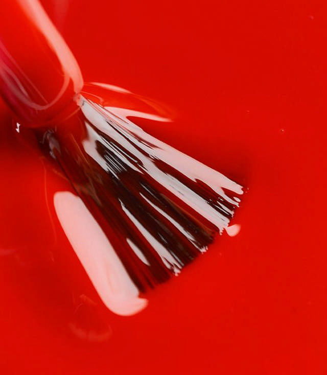 Le Mini Macaron Single Gel Polish Rouge Coquelicot, 10 ml.