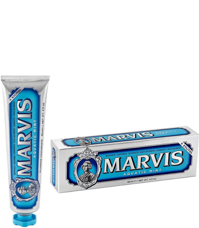 Marvis Aquatic Mint Tandpasta, 85 ml.