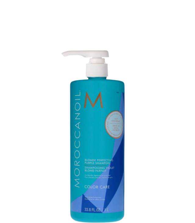 Moroccanoil Blonde Perfecting Purple Shampoo, 1000 ml.