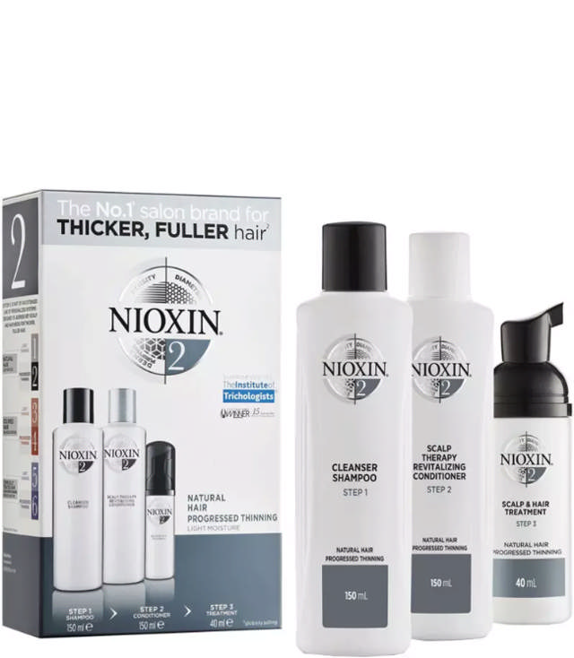 Nioxin Trial Kit System 2, 150+150+40 ml.