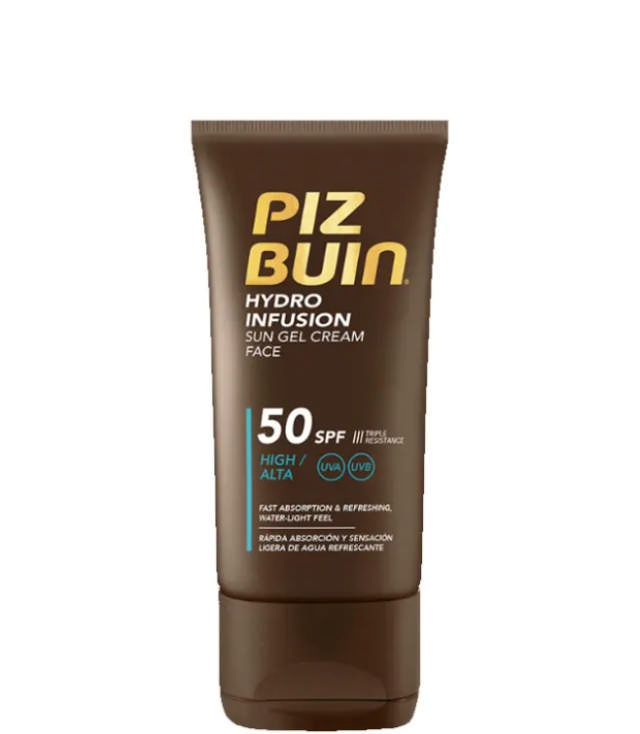 Piz Buin Hydro Infusion Sun Gel Cream SPF50, 50 ml.