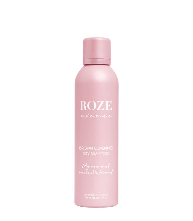 Roze Avenue Brown Covering Dry Shampoo, 200 ml. 