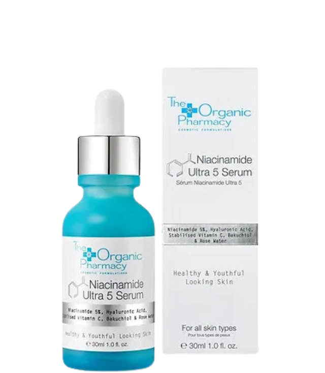 The Organic Pharmacy Niacinamide Ultra 5 Serum, 30 ml.