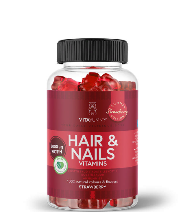 VitaYummy Hair & Nails Strawberry (Summer Edition 2024)