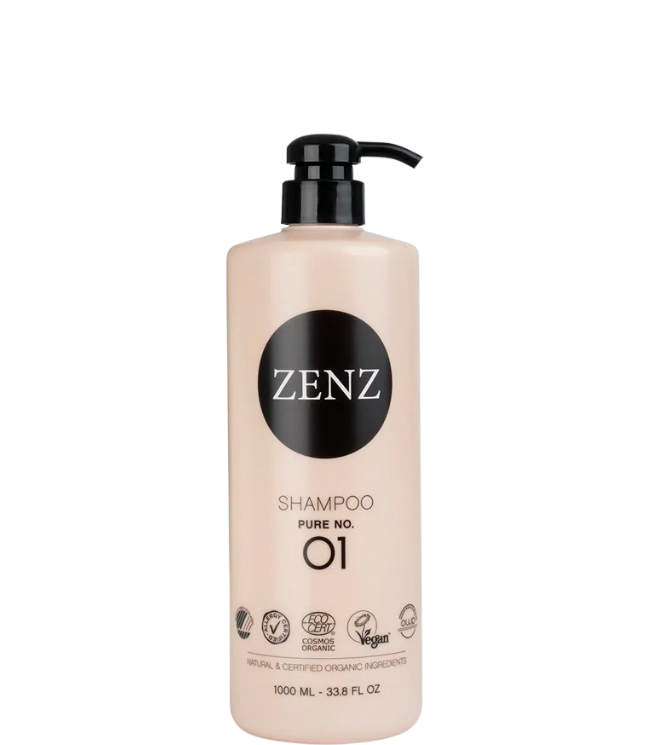 ZENZ Organic Shampoo Pure No. 01, 1000 ml.